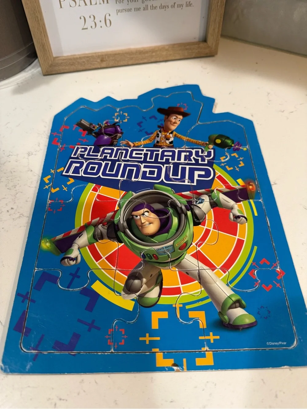 Toy Story Planetary Roundup Kids Puzzle - Blue